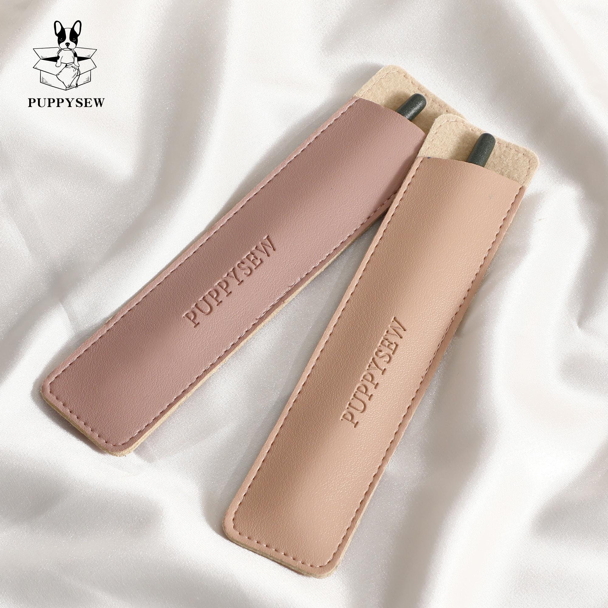 Small stationery businesses solve brand invisibility with 16*3.5cm custom logo artificial leather cases—80% logo recall (from product introduction)