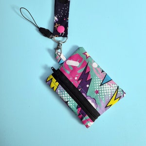 Porta credencial/tarjetero con cremallera - Amor a primera vista