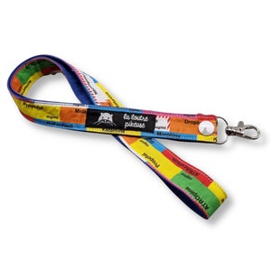 Tour de cou / Porte Badge / Porte-clés - sédatif - infirmier, infirmière, soignant, puéricultrice, anesthésiste, sage-femme