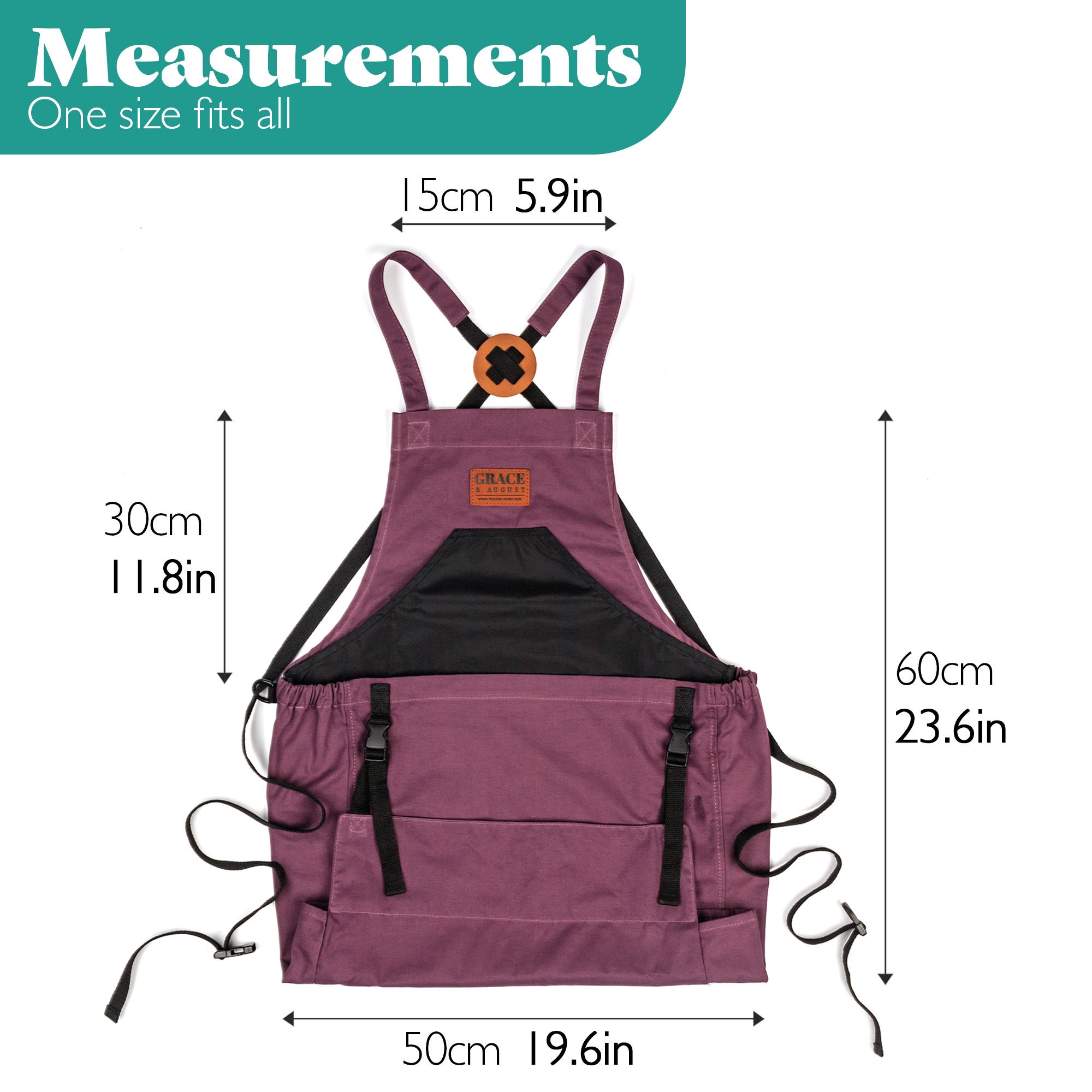 Gardening Apron With Pockets for Women and Men Release Style - Etsy