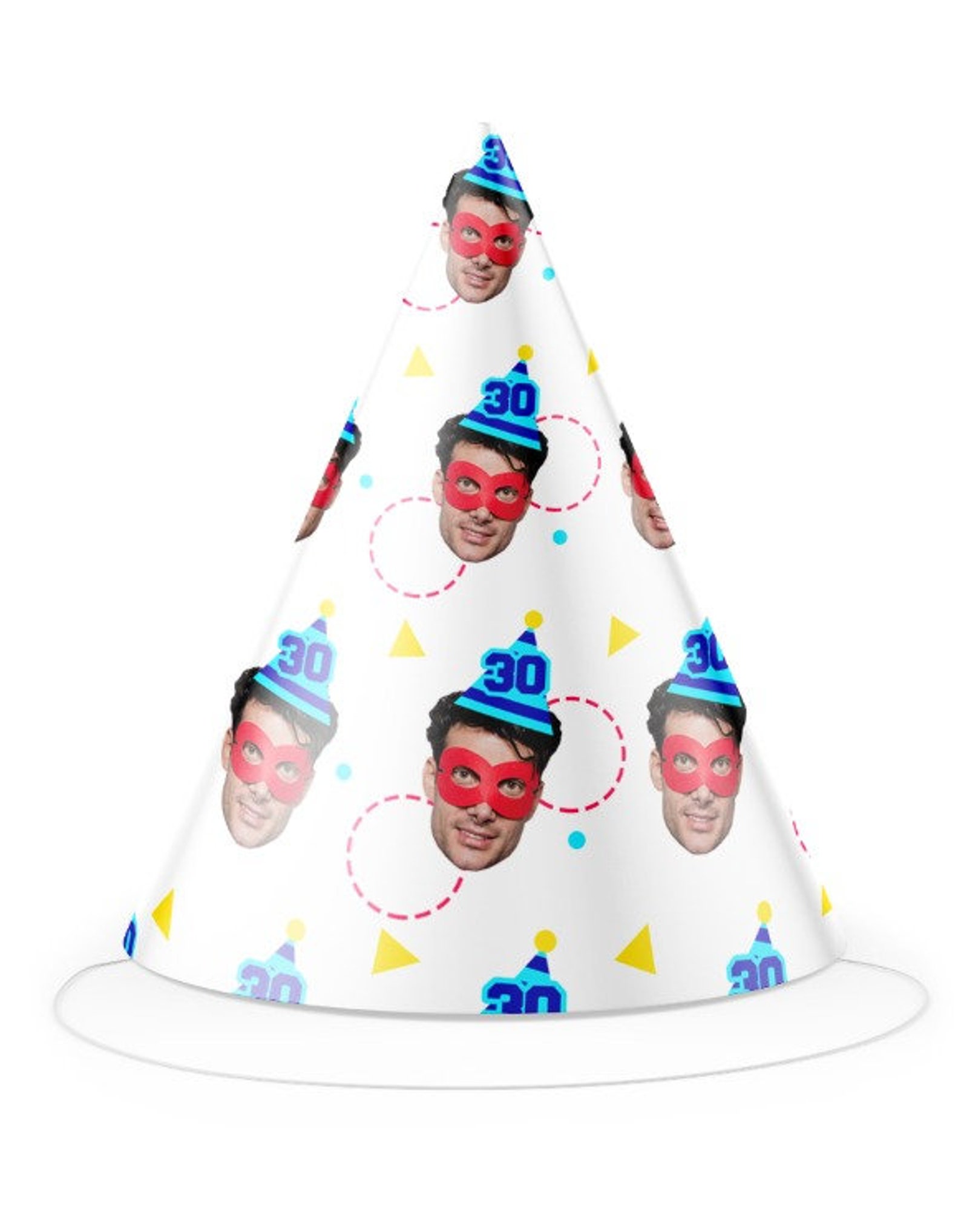 Funny Birthday Hat Personalized Printable Party Hats Etsy