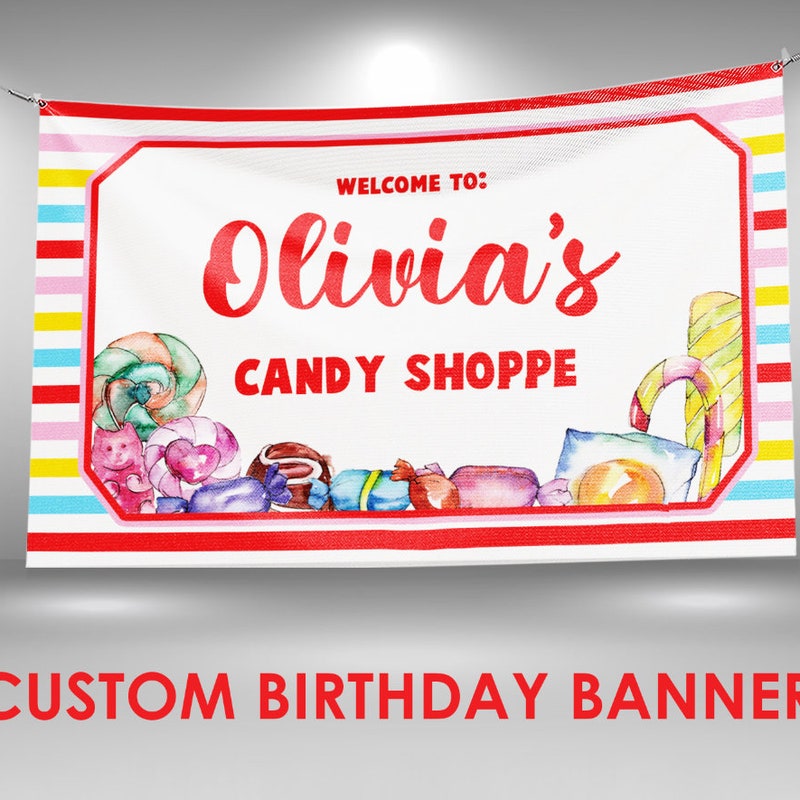 Candy Shop Birthday - Etsy
