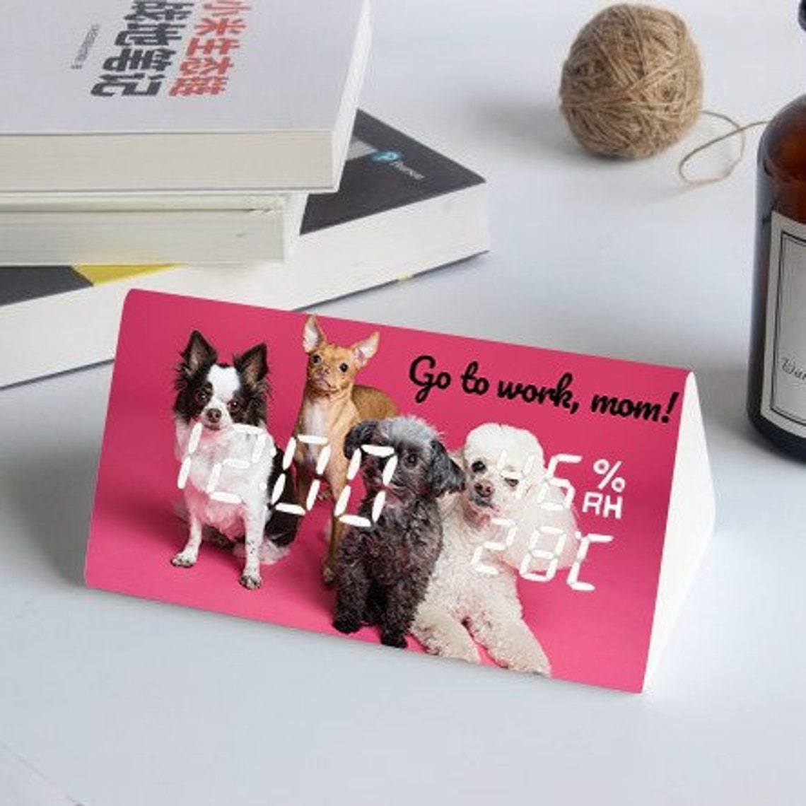 Alarm Clock Personalized Table Clock Digital Alarm Clock image 5