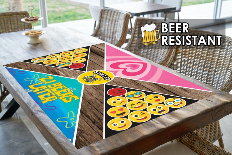 Custom Beer Pong Table Giant Drinking Game Adult Bachelor image 2