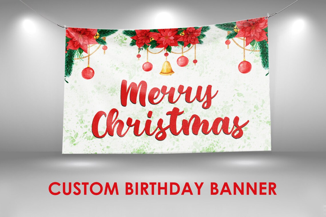 Christmas Banner Decor Christmas Decorations for the Home image 1