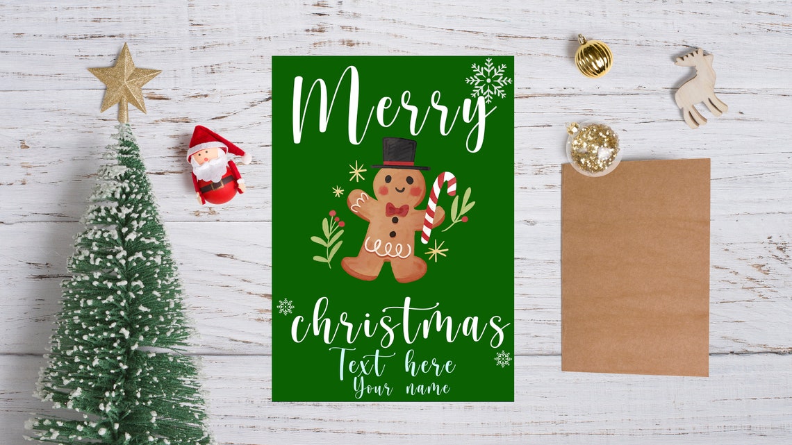 Digital Christmas Cards Personalized Holiday Cards image 1