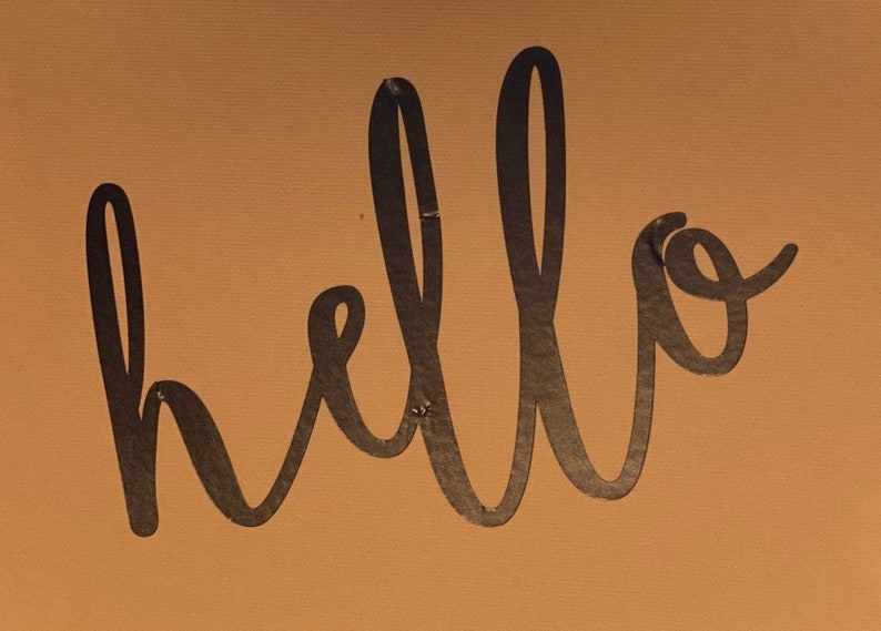 Hand crafted cards