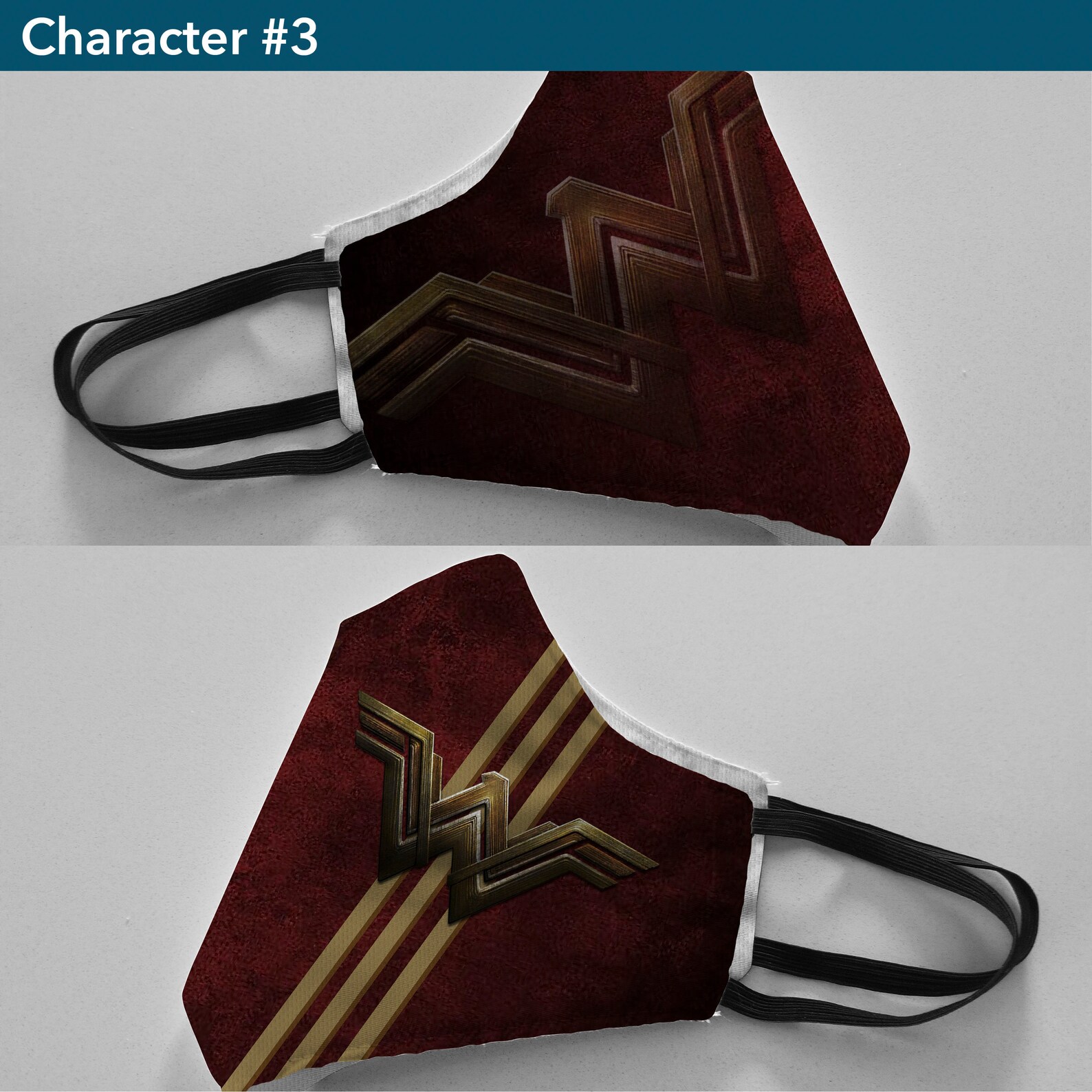 Super Hero Face Mask Etsy