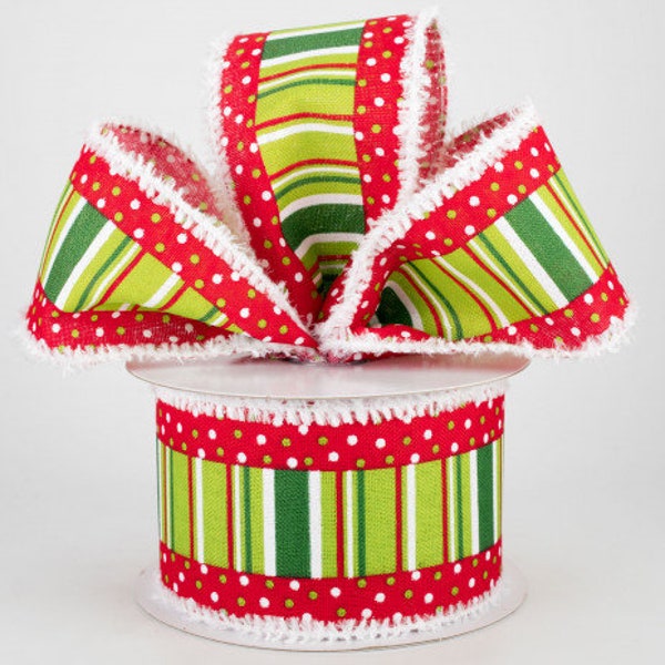 Grinch Wired Ribbon - Etsy