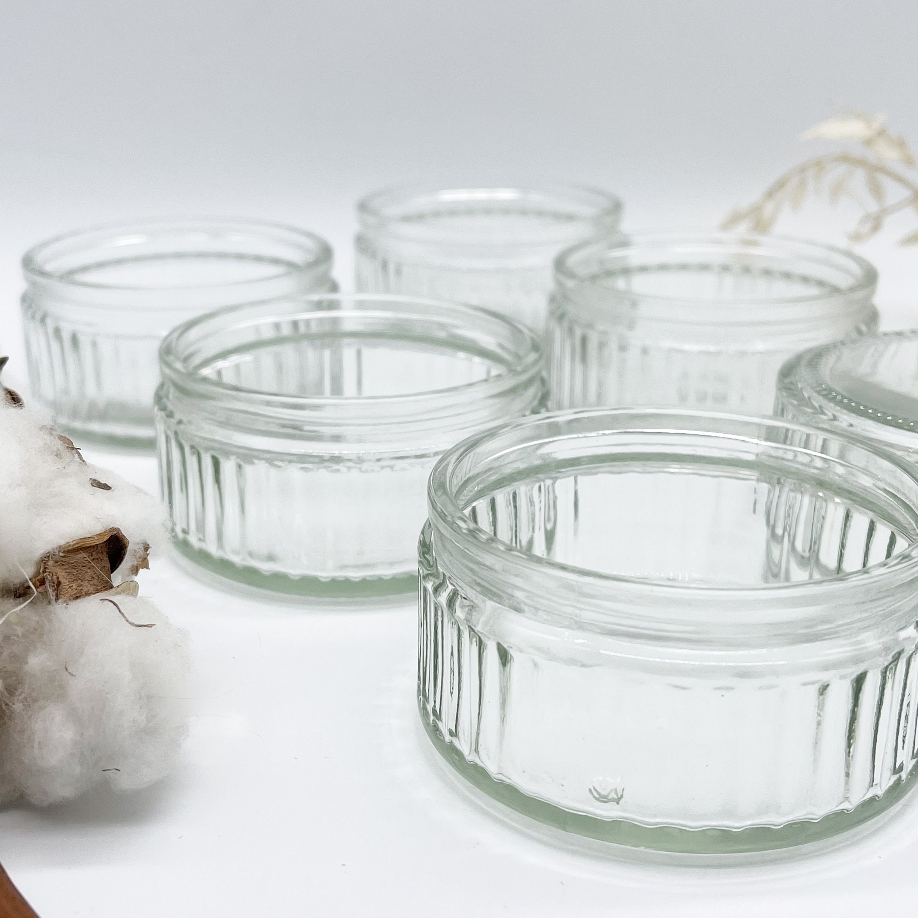 Set of 6 Vintage Glass Ramekins Etsy