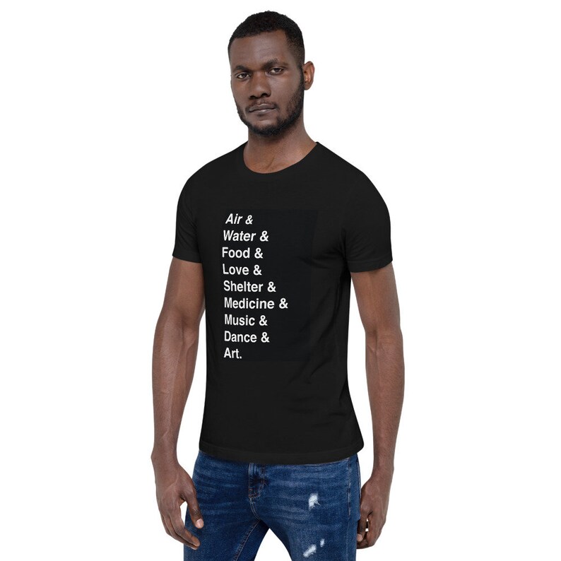 MASLOW AMPERSAND Short-Sleeve Unisex T-Shirt image 3