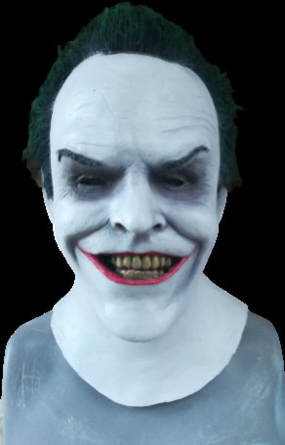 The Joker Jack Nicholson Mask Latex Batman 1989 Movie | Etsy