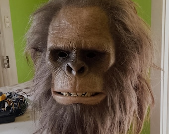 Realistisch Bigfoot-masker – Latex Sasquatch Creature Halloween-cosplayhoofd