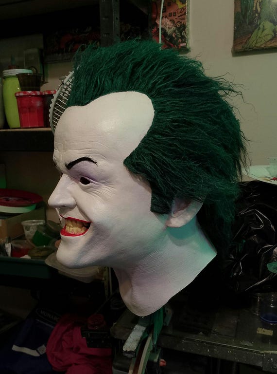 Buy Joker Jack Nicholson Latex Mask Movie Memorabilia Halloween