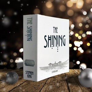 Le Shining | Carte de Noël de couverture de livre 3D