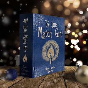 Das kleine Match Girl | 3D Buchhülle Weihnachtskarte