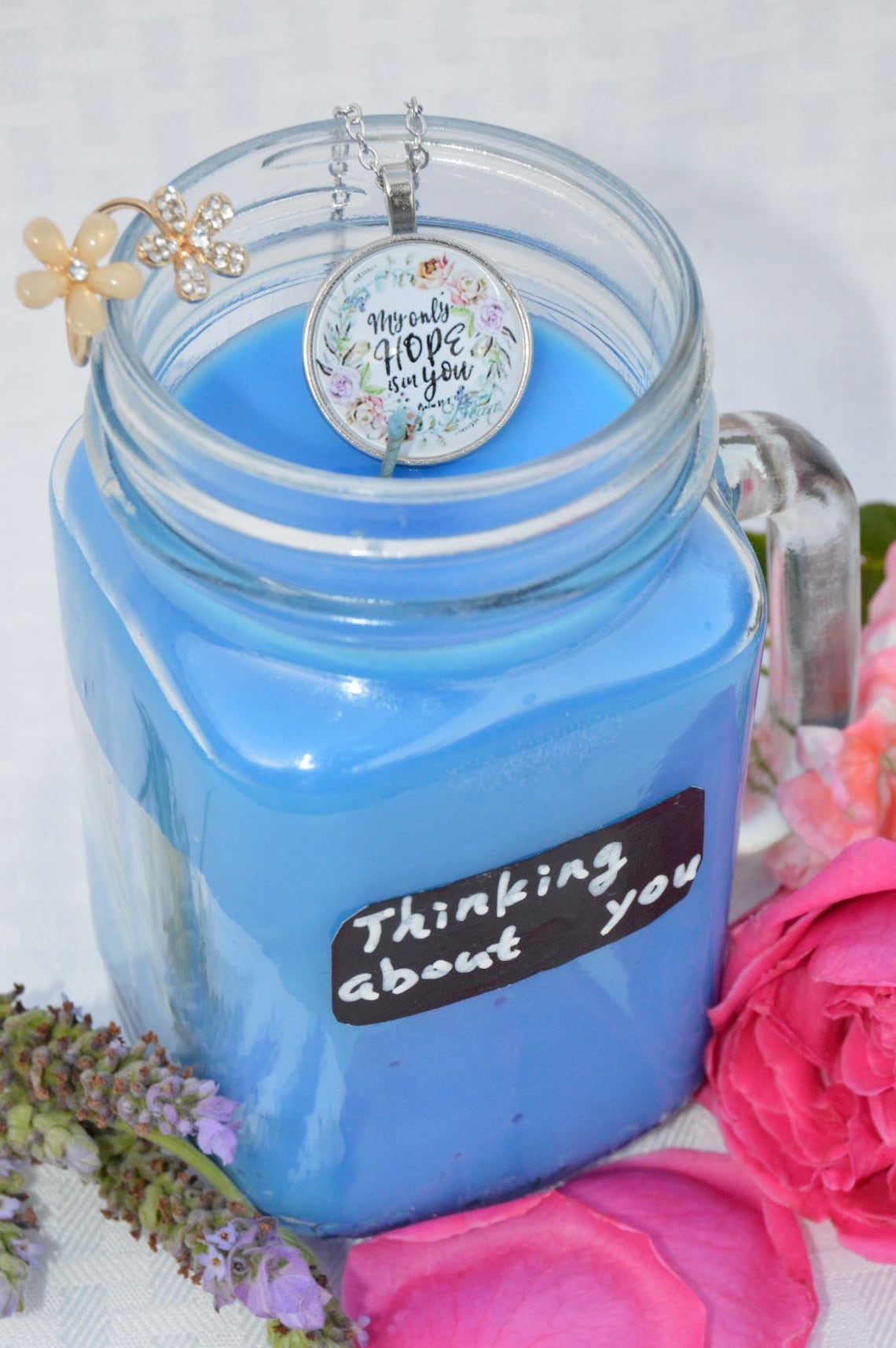 Candle with Ring Inside or Earrings Necklace. Jackpot Candle. Etsy