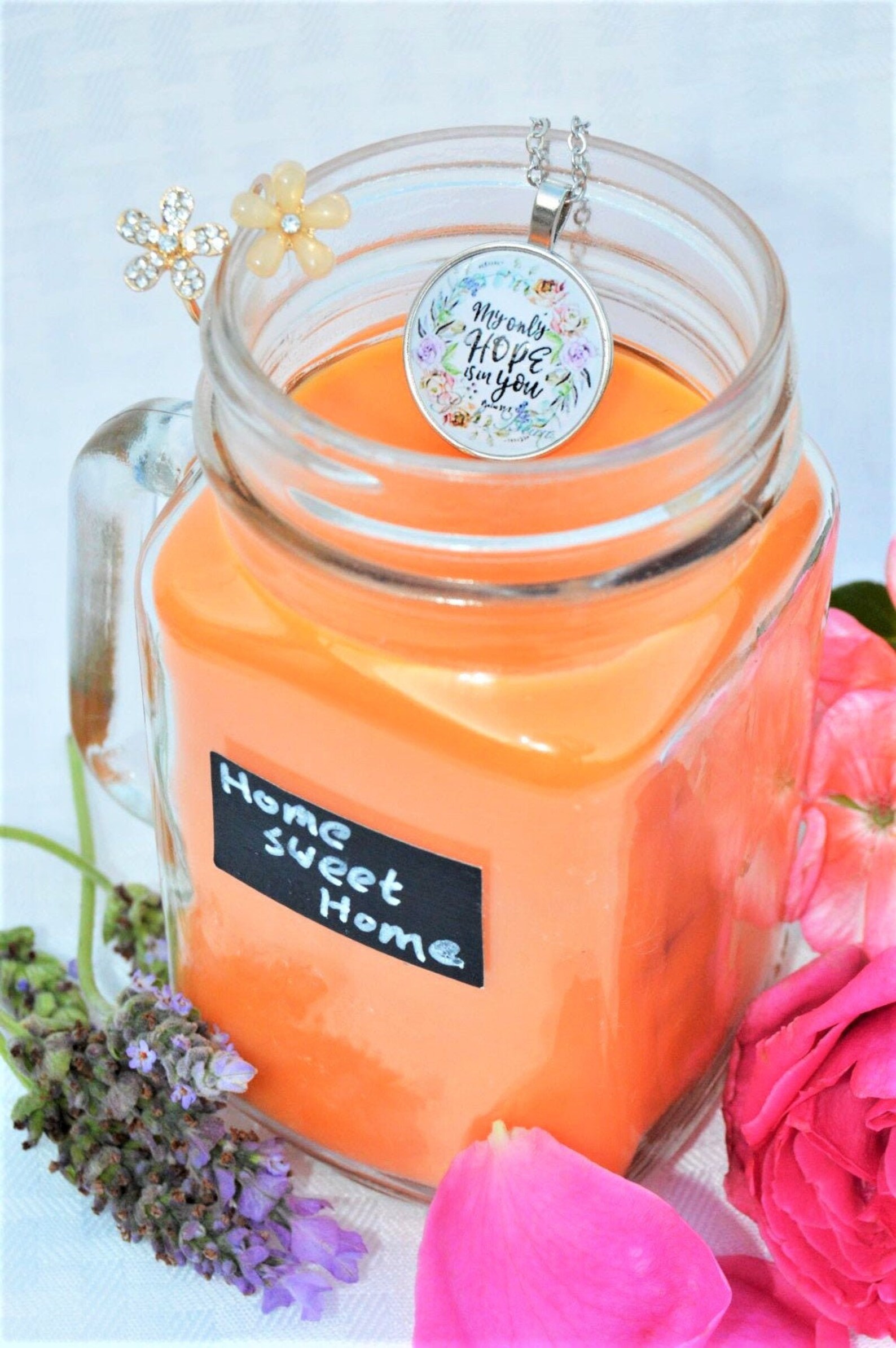 Hidden Gems Jewelry Candle Mystery earrings or necklace inside Etsy