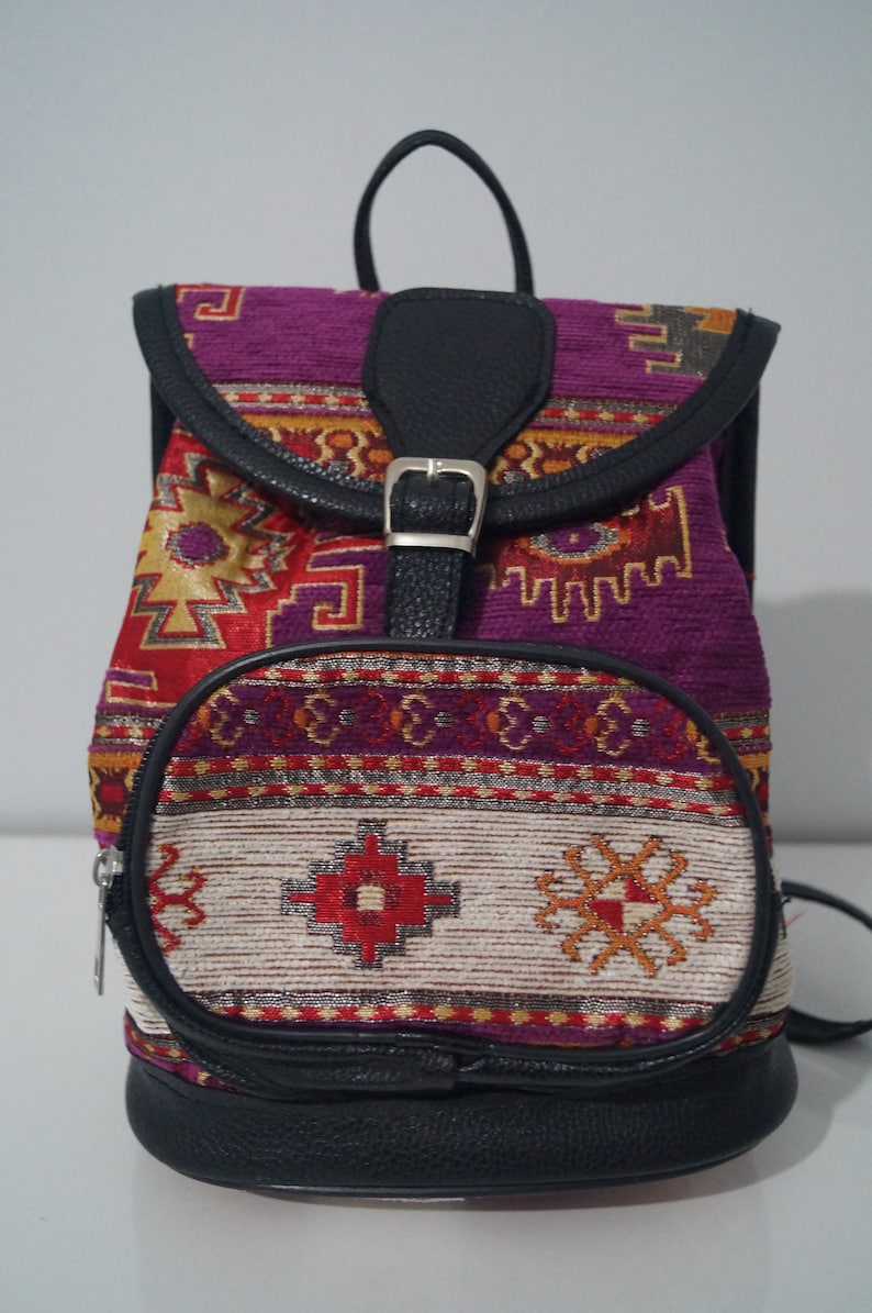 Authentic Bags Boho Bags Antique Bags Ethnic Bags Carpet Bags,Hippie Backpacks Small Backpack Bag for Women Rug Bags