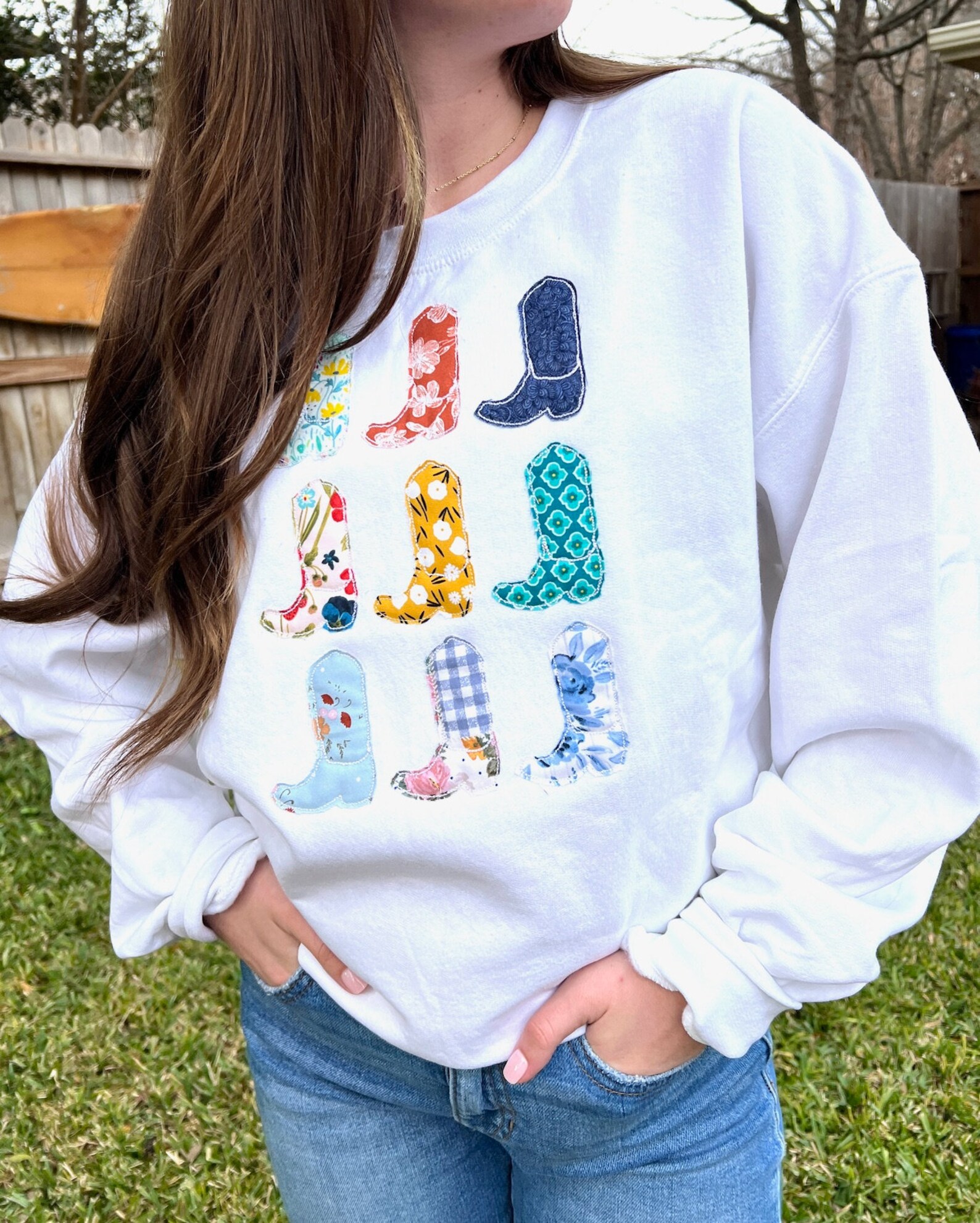 Good Manners And Cowboy Boots Sweatshirt main image 1