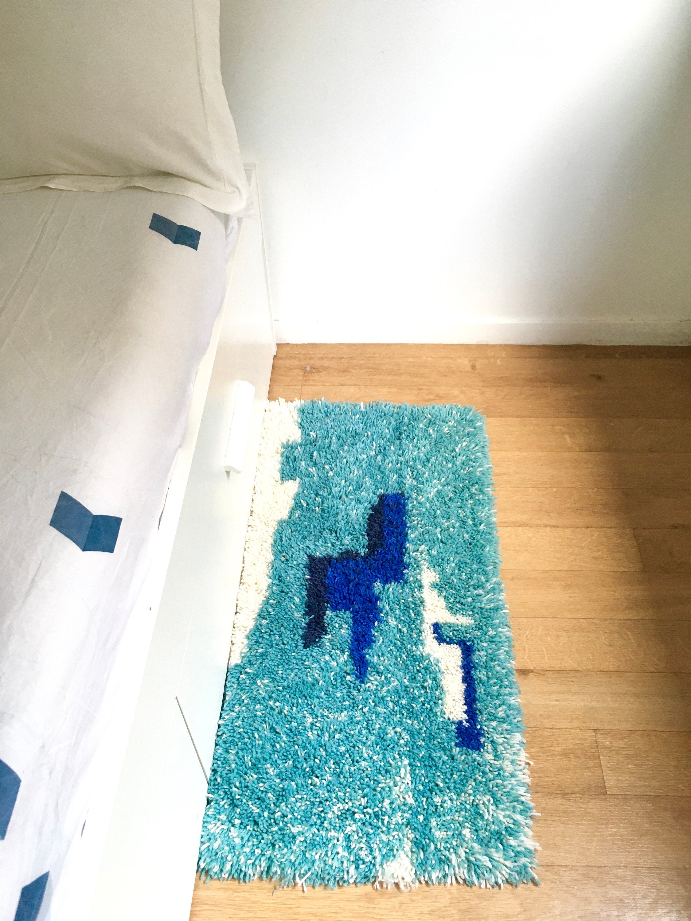Abstract Wool Rug One-Off
