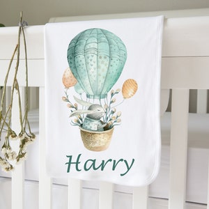Personalised Baby Blanket / Animals Baby Blanket / Personalised Baby Gift / Custom Baby Blankets / Baby Shower Gift