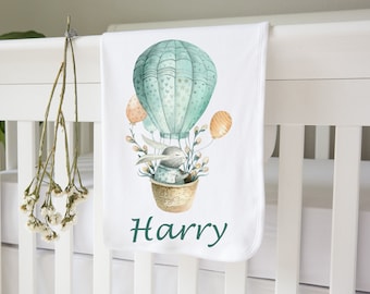 Personalised Baby Blanket / Animals Baby Blanket / Personalised Baby Gift / Custom Baby Blankets / Baby Shower Gift