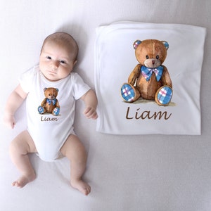 Baby Boy Coming Home Outfit - Personalized Newborn Boy Clothes - Baby Shower Gift - Boy Take Home Outfit -  Baby Boy Gift