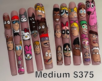 Cartoon press ons