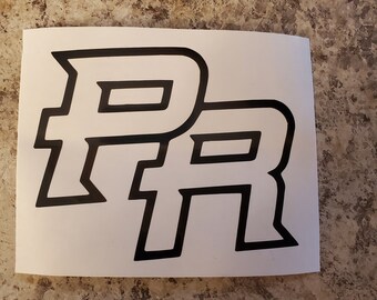 PR Puerto Rico Vinyl decal sticker- Boricua