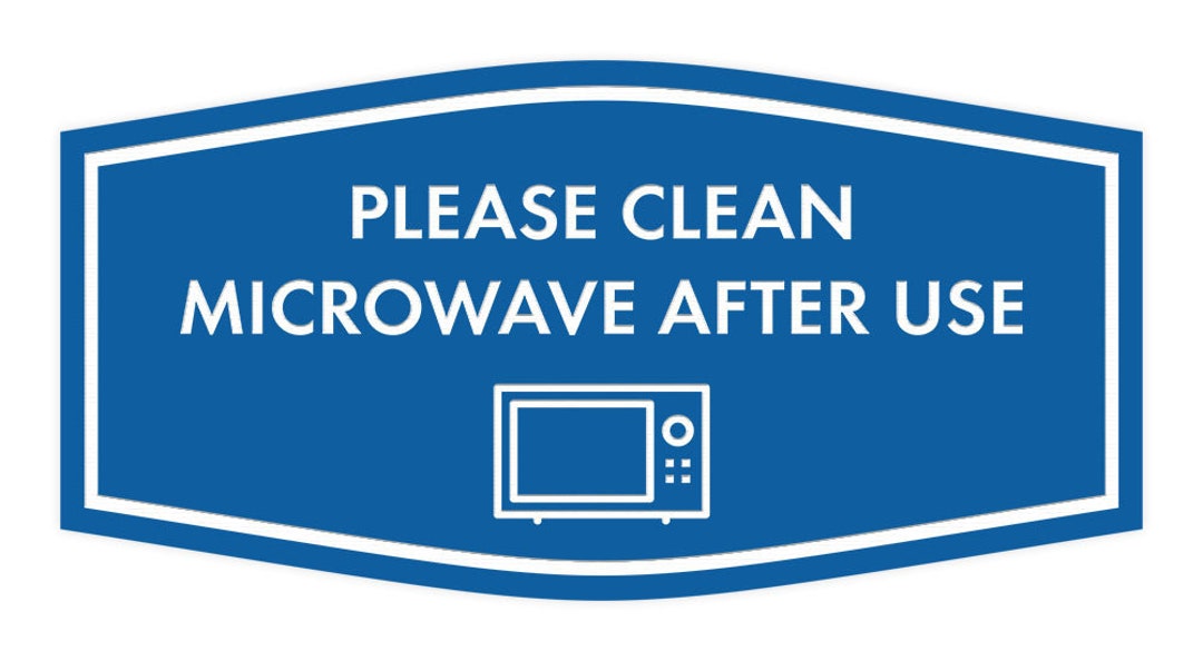 Fancy Please Clean Microwave After Use Vector Sign Kitchen Signs