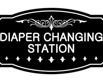 Diaper Changing Station Sign - Etsy