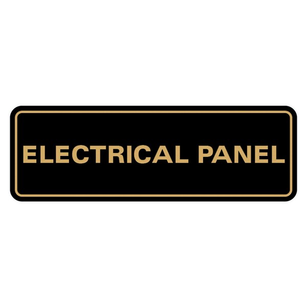 Standard Electrical Panel Sign