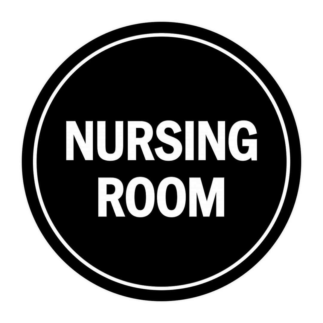 Signs ByLITA Circle Nursing Room Sign - Etsy.de