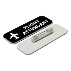 Flight Attendant Badge Printable
