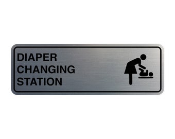 Diaper Changing Station Sign - Etsy