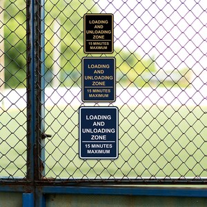 Portrait Round Loading and Unloading Zone 15 Minutes Maximum - Etsy