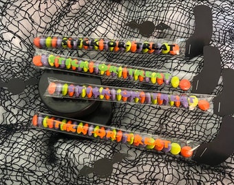 Stick or Treat Candy Favors | Hockey Halloween Candy Treat | Hockey Treats | Hockey Swag