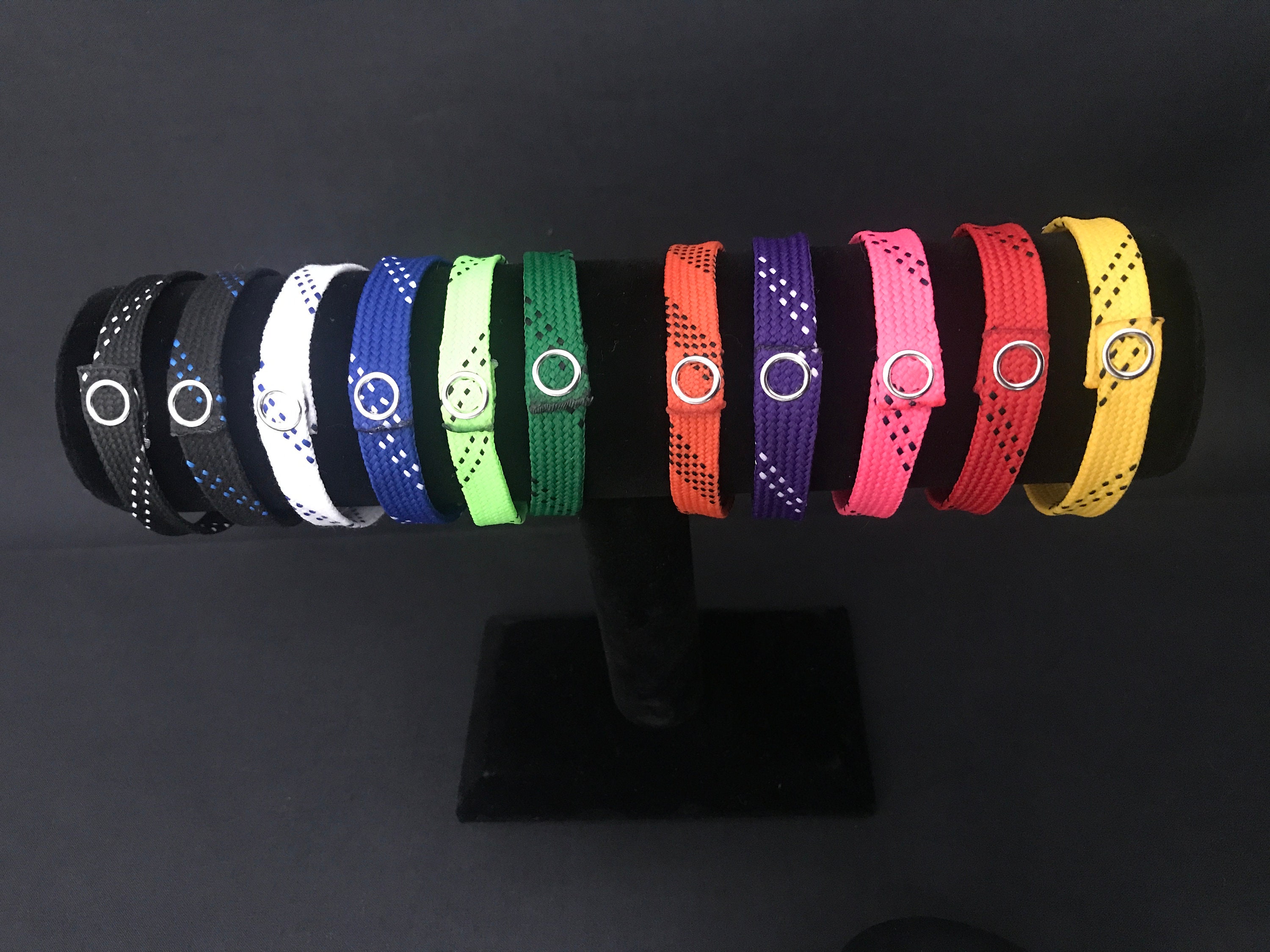 Hockey Skate Bracelet Hockey Bracelet Skate Lace Bracelet Etsy