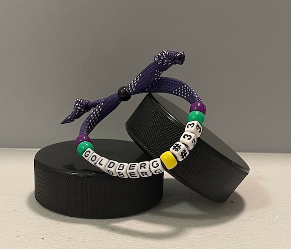 Hockey Lace Bracelet Personalized Adjustable Hockey Lace Bracelet