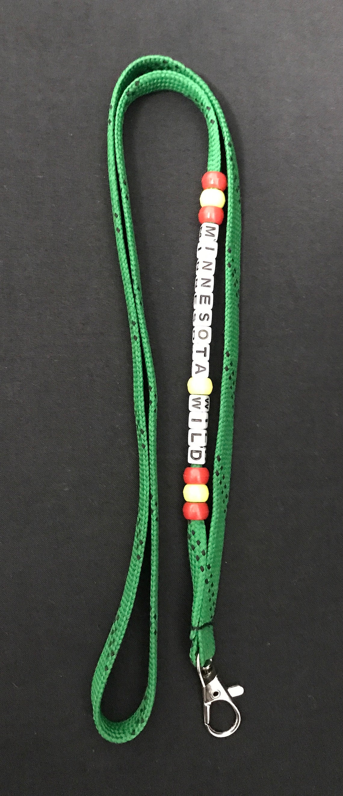 Hockey Lace Personalized Lanyard Hockey Personalized Lanyard Etsy