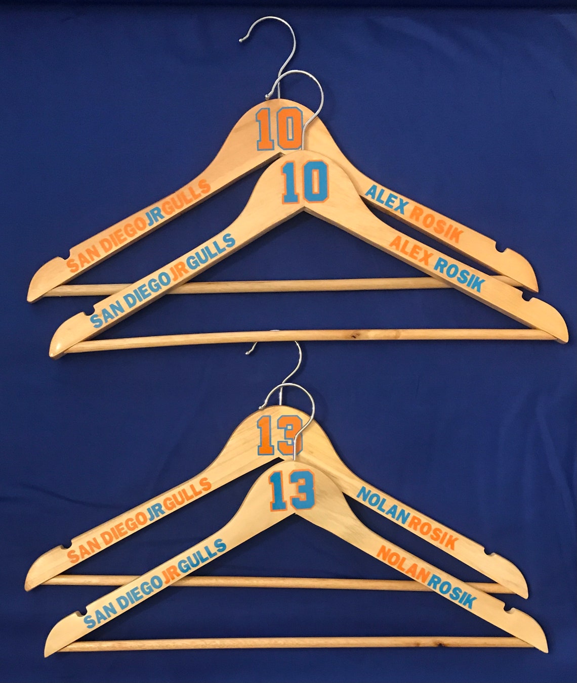 Jersey Hanger / Personalized Jersey Hanger / Customized Jersey Etsy