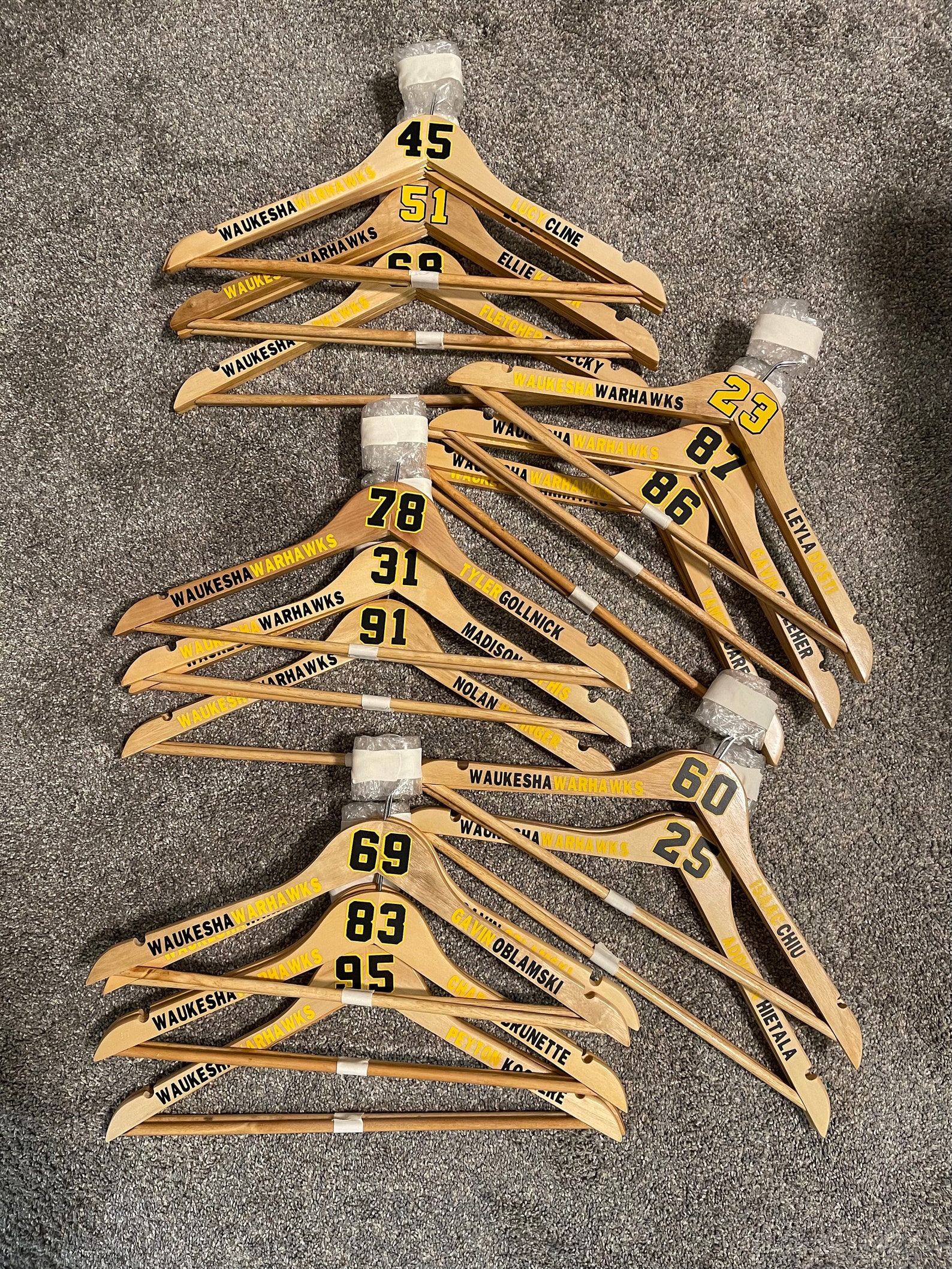 Jersey Hanger / Personalized Jersey Hanger / Customized Jersey Etsy
