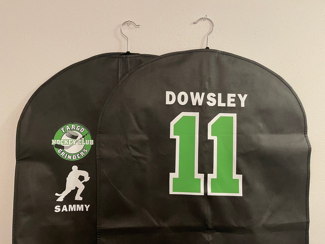 Garment Bag Personalized Garment Bag Personalized Hockey Etsy