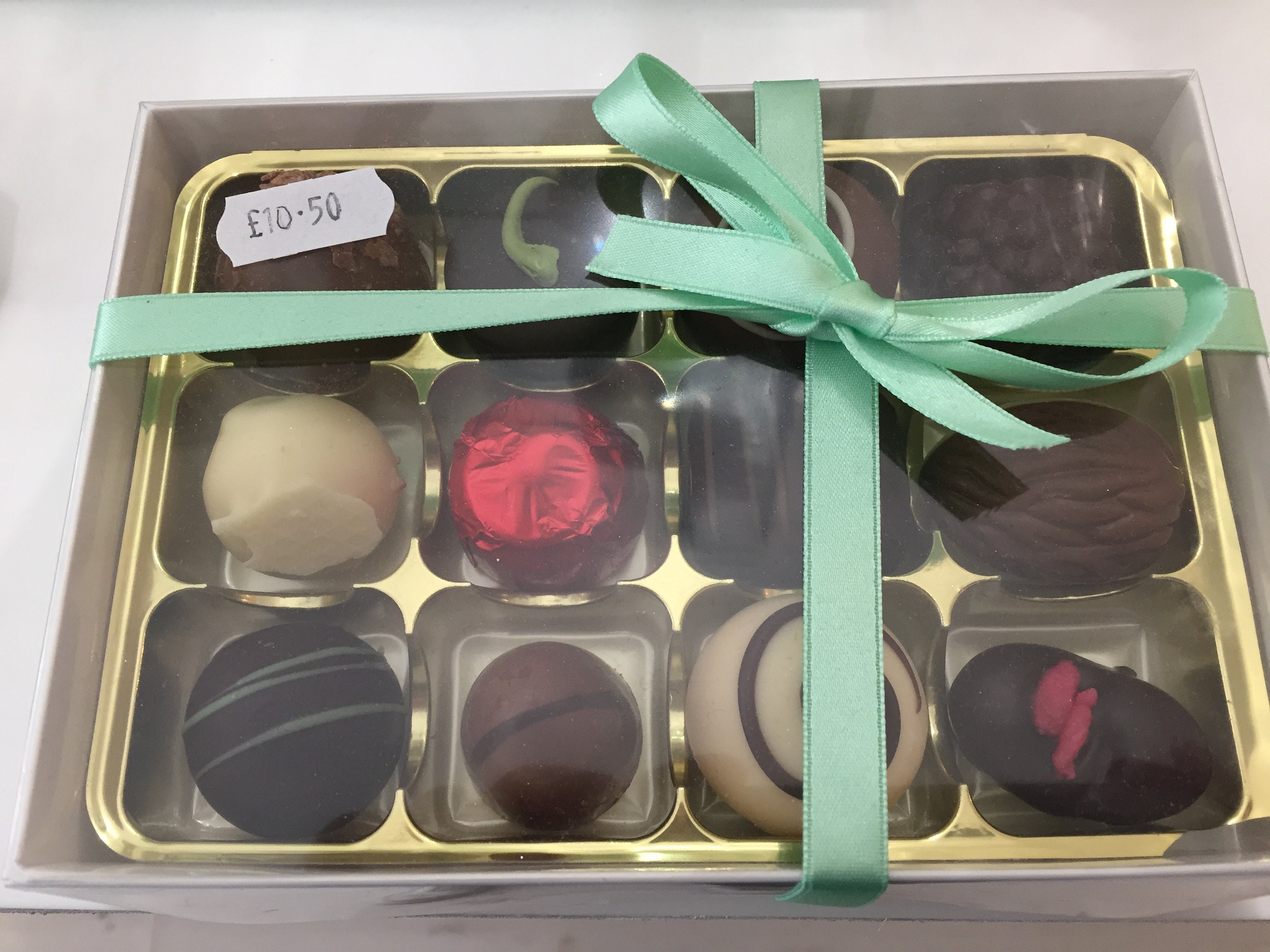 Caja de Chocolates Belgas Mixtos Etsy