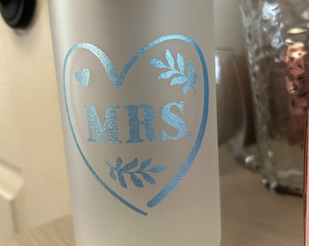 Mrs. glass Tumbler