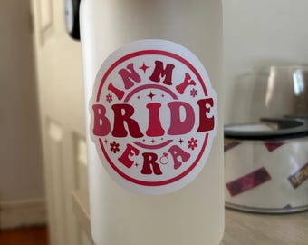 frosted glass in my bride era