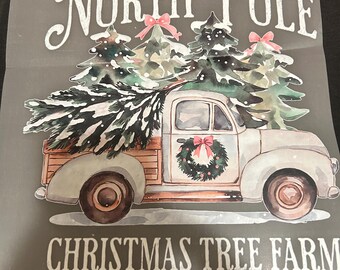 North Pole Farm Fresh Christmas Graphic Tees
