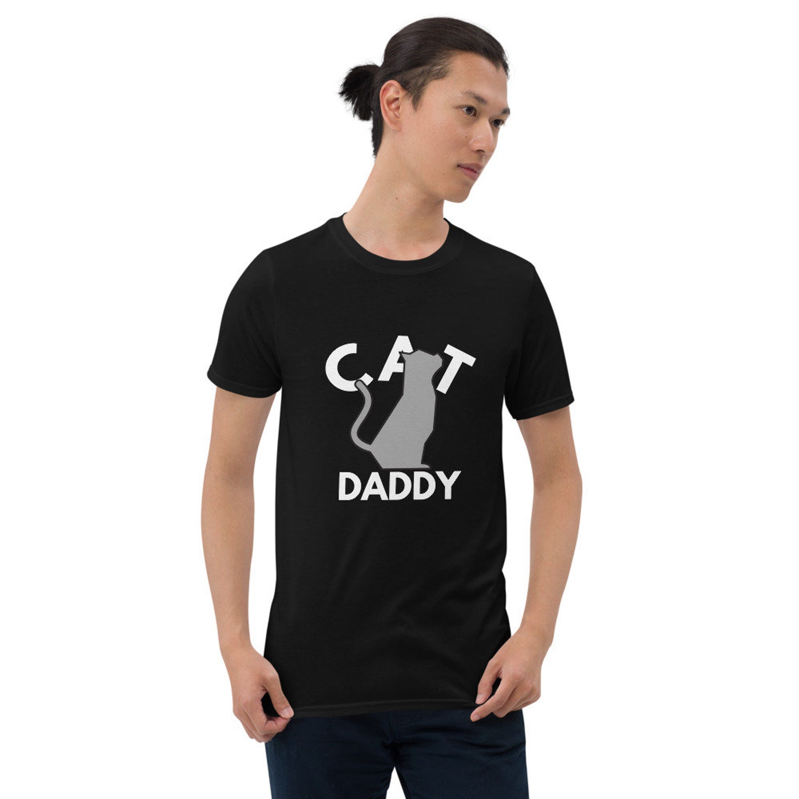 Cat Daddy TShirt Cat Daddy Father Day Shirt Cat Lover Etsy