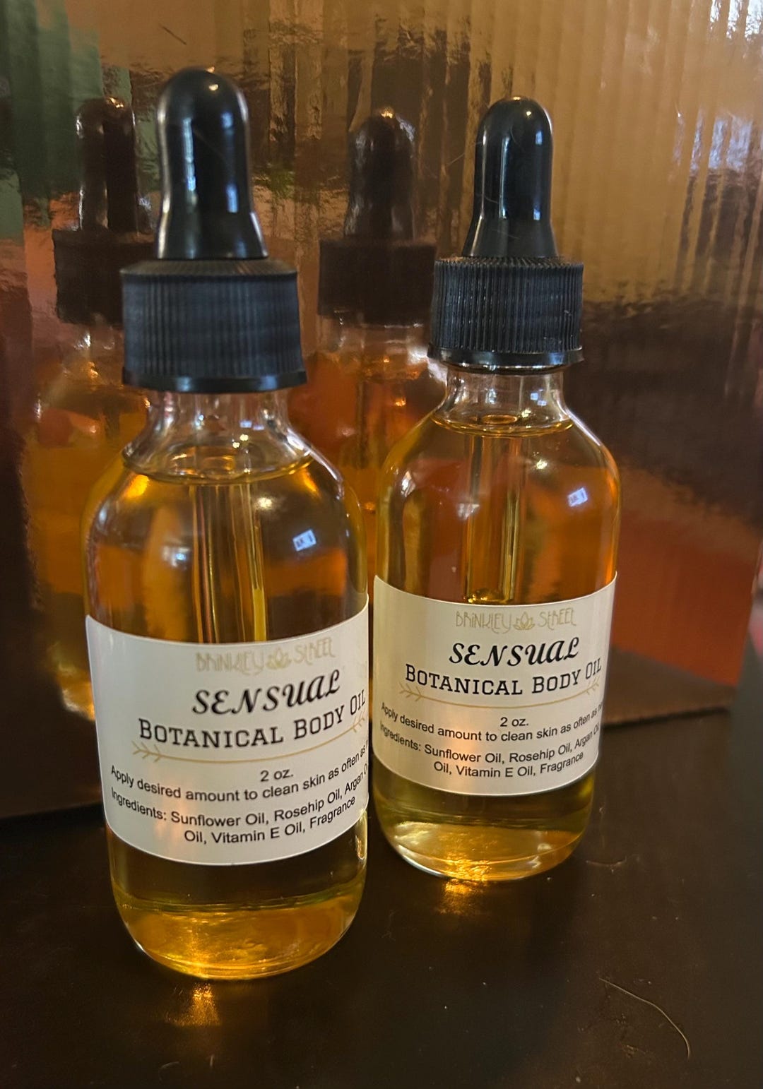 Sensual - Botanical Body Massage & Bath Oil - Etsy